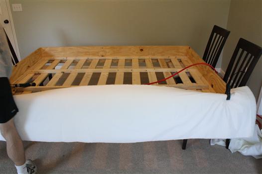 make your own upholstered bed