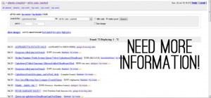 Craigslist Tips: How to see images on Craigslist Search