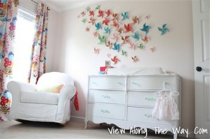 Girl Nursery Pinwheel Art