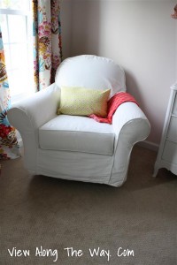 Pottery Barn Dream Rocker White