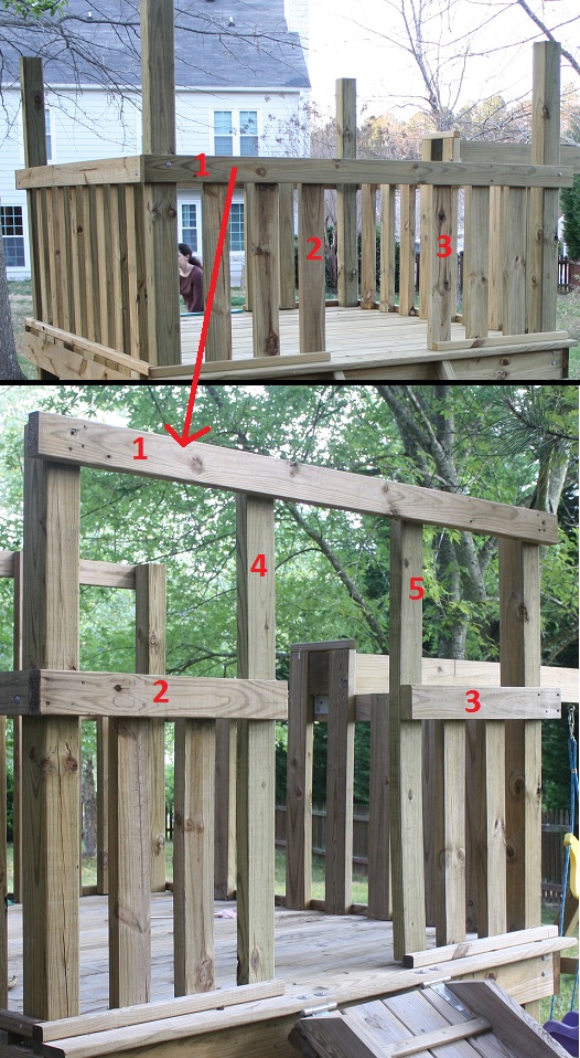 Playset how we fixed small hole