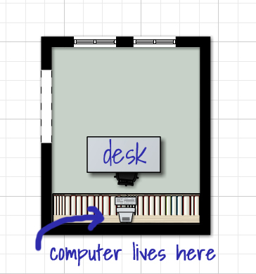 Office floor plan layout