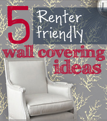 5 wall covering ideas for renters at View Along the Way