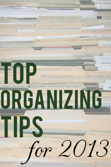 Best Organizing Tips