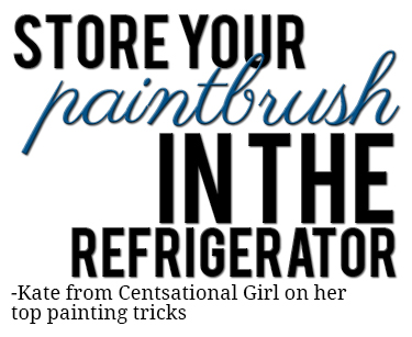 Roundup of the BEST painting tricks and shortcuts from top home bloggers!