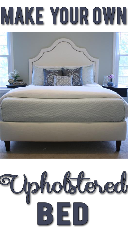 How to make your own DIY upholstered bed! Complete guide with materials, costs and step-by-step instructions!
