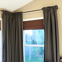 how to make your curtains gather perfectly, plus other easy DIY curtain ideas