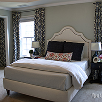 How to build an upholstered bed with curvy headboard