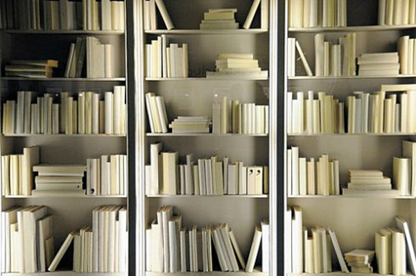 all-white-bookshelf