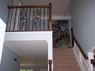 staircase art iron ballusters