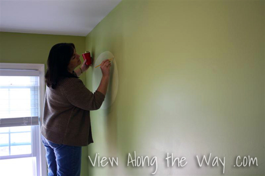 Painting an Owl Mural