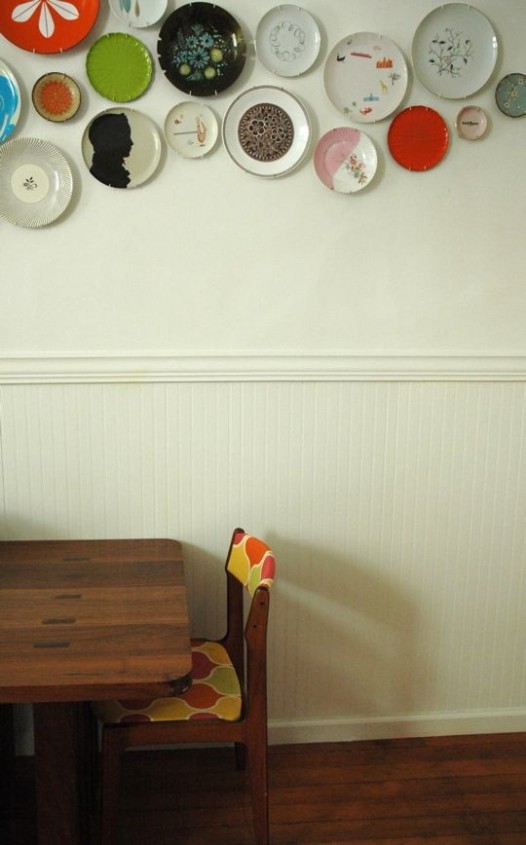 Plate Display from Apartment Therapy