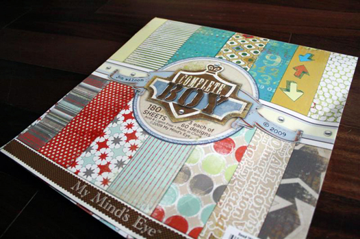 Boy birthday party scrapbook paper Boy birthday party scrapbook paper