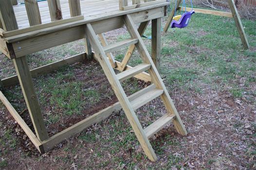 Playset Playground Wood Ladder