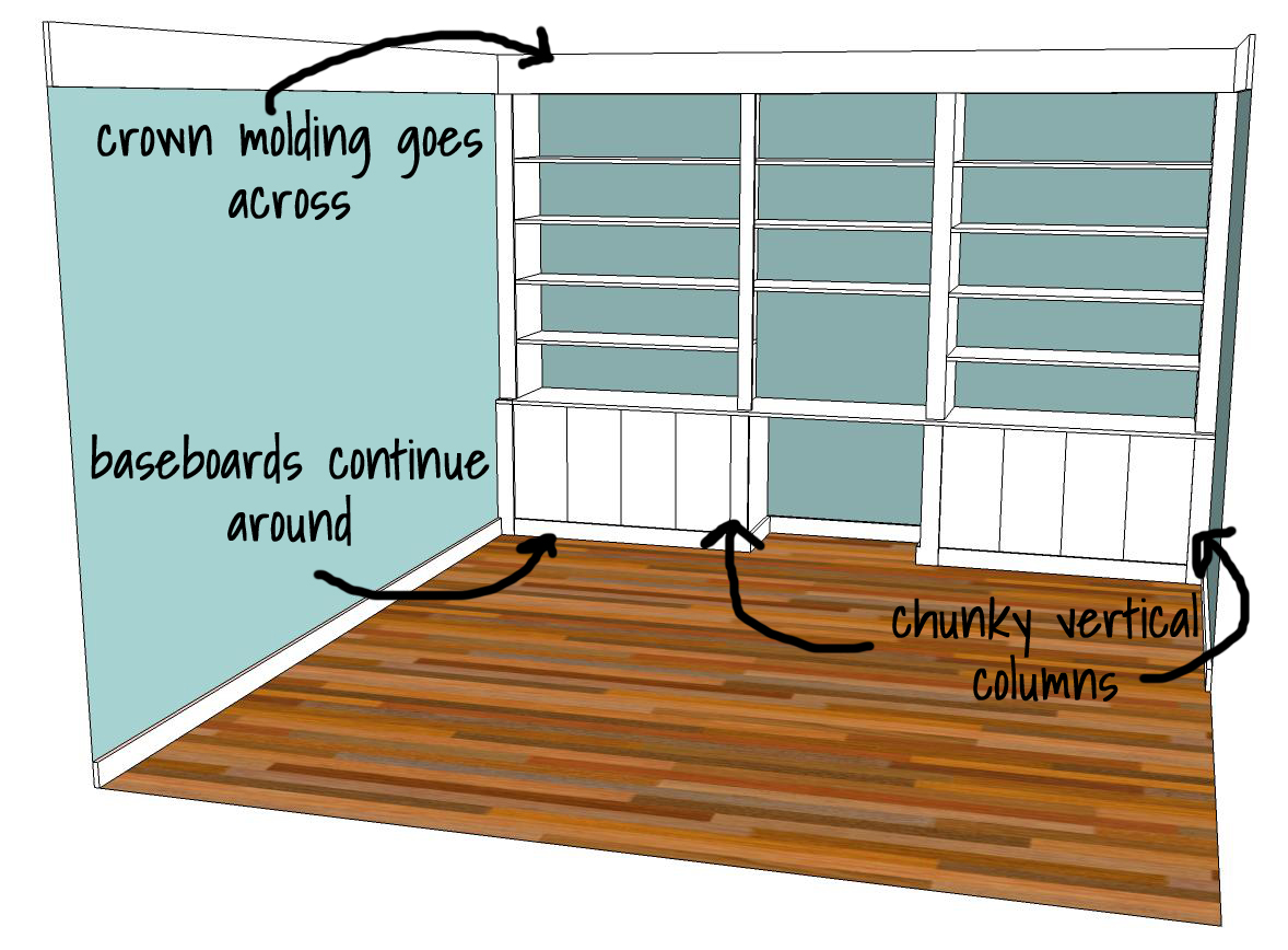 Planning The Office Built In Wall And Other Things That Drive Planning The Office Built In Wall And Other Things That Drive Husbands Crazy View Along Way