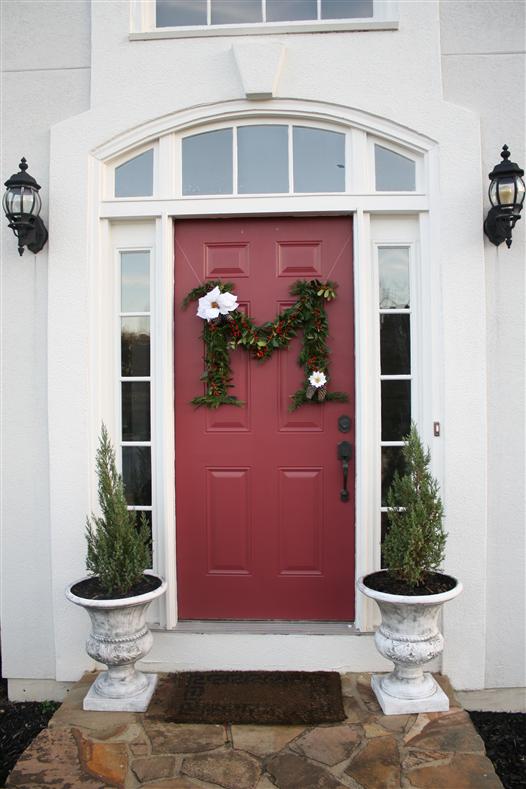 How To Make A Diy Monogram Letter Christmas Wreath