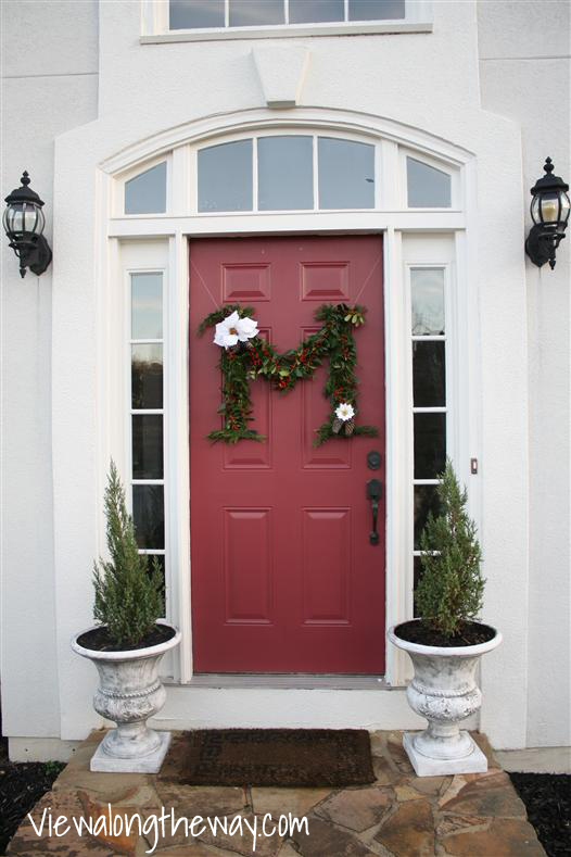 Make your own letter/monogram wreath! Works indoors or out!