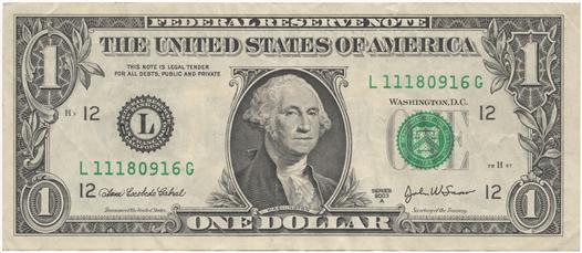 dollar bill