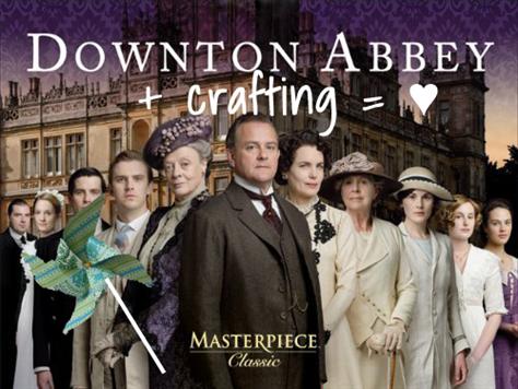 downton abbey crafts