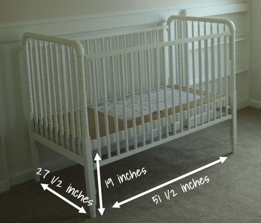 standard cot measurements