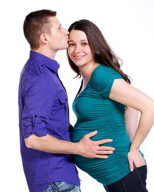 Fun maternity photo