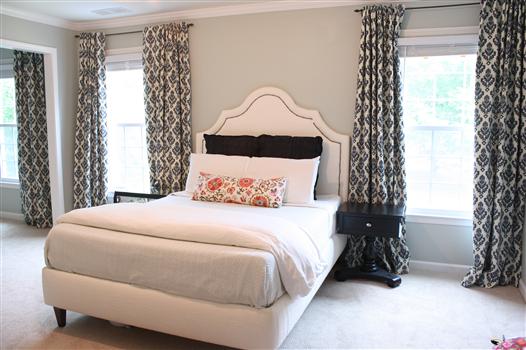 Master Bedroom Curtain Reveal - * View Along the Way