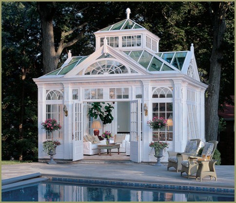 conservatory pool house