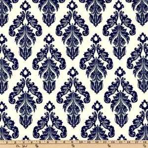 premier prints avery deep blue curtains