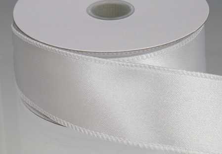 white satin ribbon