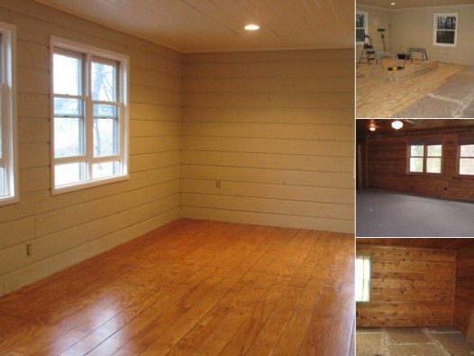 Plywood plank flooring tutorial Plywood plank floor flooring how-to