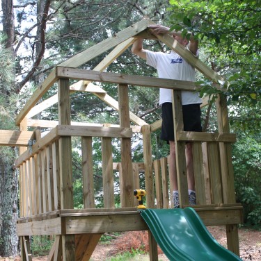 Playset Install Ridge