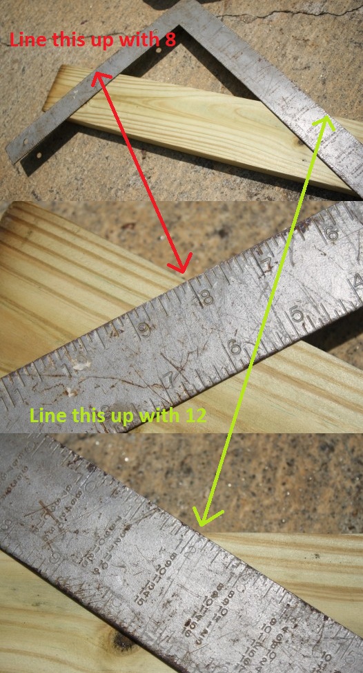 Playset how to use framing square to layout rafter