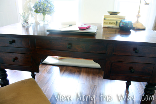 Desk drawers, home office desk