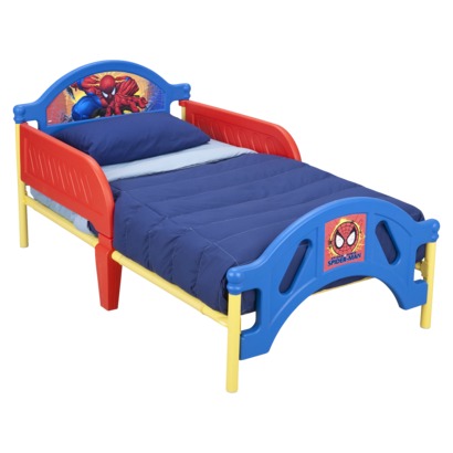 spiderman toddler bed