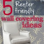 Introducing Reader Questions: 5 Renter-Friendly Temporary Wall Covering Solutions