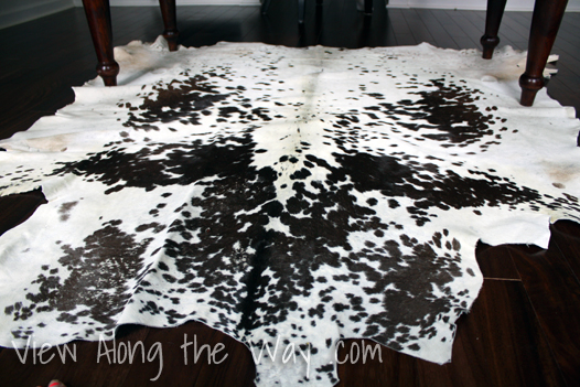 On Using A Real Or Faux Cowhide Rug In A Home Office