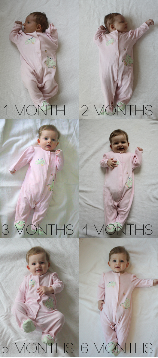 6 month sales old baby size