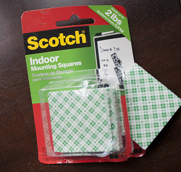 scotch mounting squares