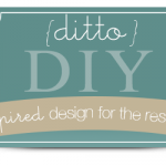 New monthly project! Ditto DIY: Bringing couture design into our homes