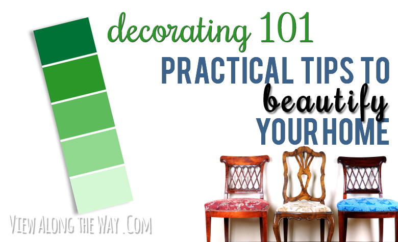 How to decorate! Practical tips to beautify your home!