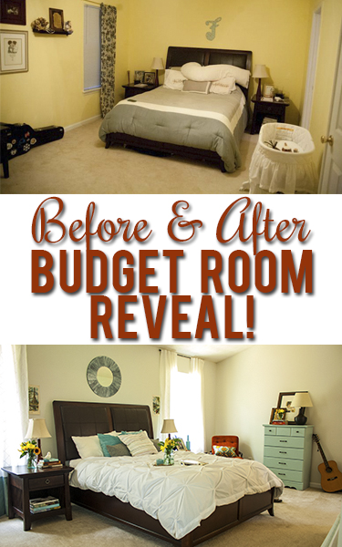 Surprise master bedroom makeover on a tiny budget!