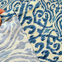 No-sew curtains: Hem curtains with iron-on hem tape and hang with clips