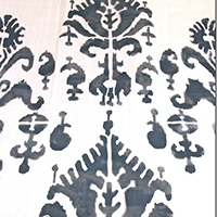 Stencil curtains, plus lots of other DIY drape tutorials and ideas