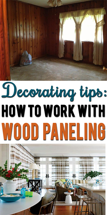 How To Decorate Around Dark Wood Paneling