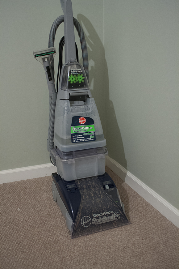All-natural carpet cleaning solution recipe