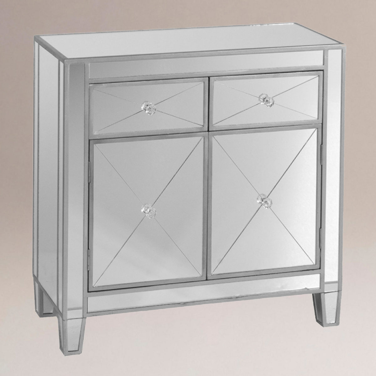 mirrored cabinet