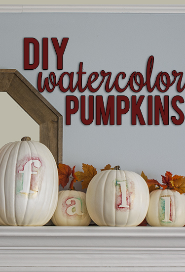 LiveLoveDIY: DIY Dollar Store Fall Pumpkin Centerpiece