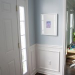 Foyer with kilim rug