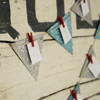 Advent bunting! And check out the other creative advent ideas at this link!
