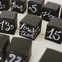 Chalkboard box advent calendar - plus TONS of creative, beautiful advent ideas on this page!
